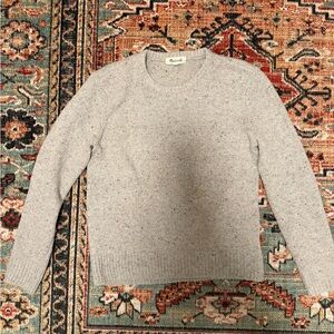 Men’s Madewell Sweater. Size M. Grey/Cream Speckled.